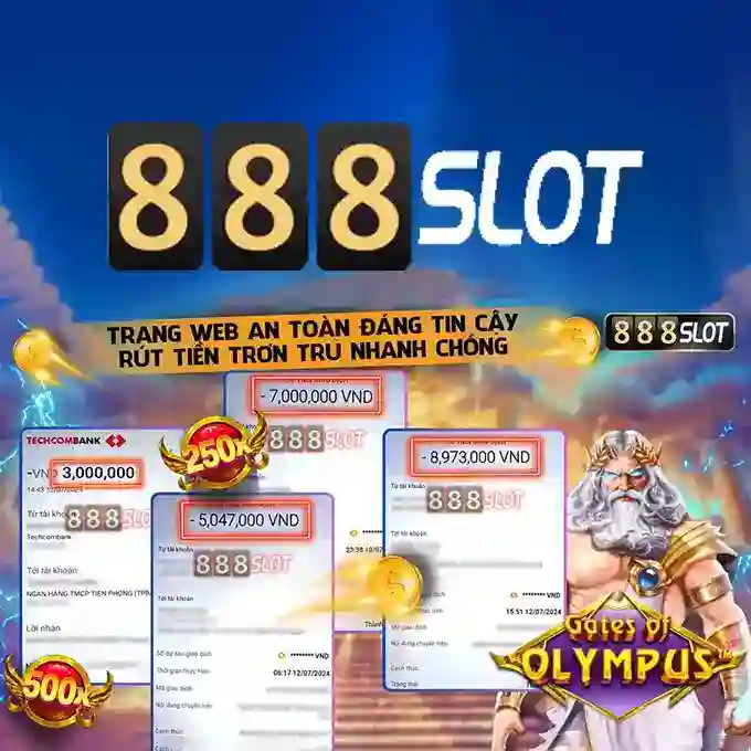 Giao diện rút tiền 888slot game thành công